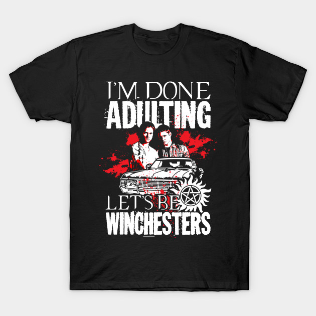 Lets Be Winchesters V2 T-Shirt-TOZ